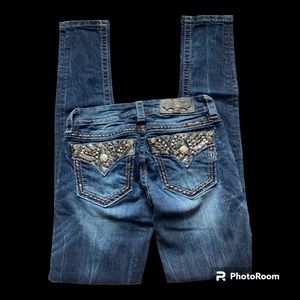 Womens Miss Me Signature Skinny Jeans Size 25